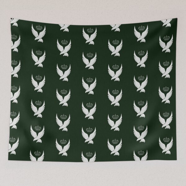 Item preview, White Falcon and Crown print (Anne Boleyn inspired) designed and sold by chihuahuashower.