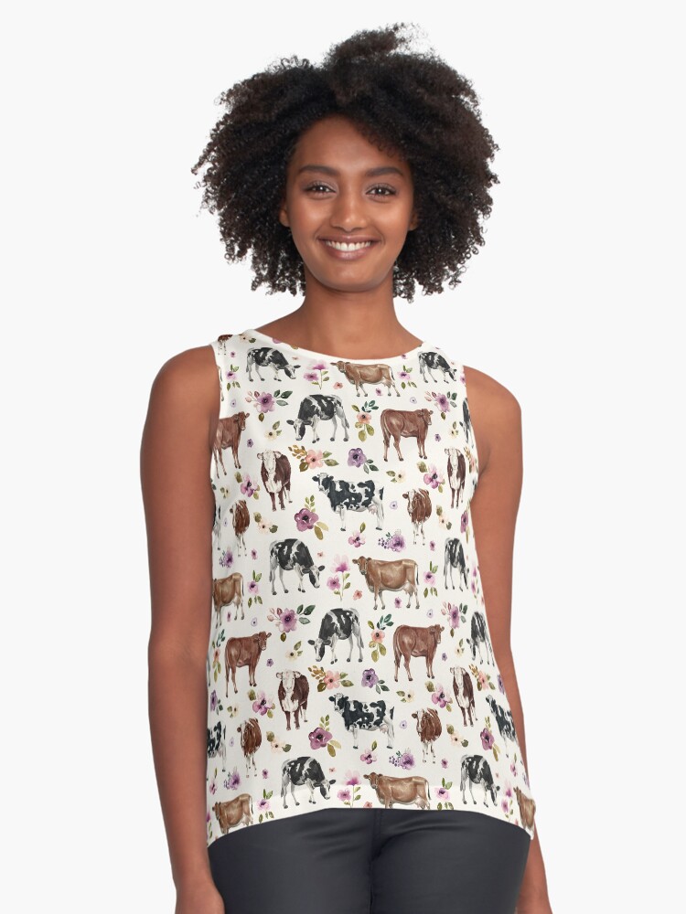 Vista previa del artículo con la obra «Blusa sin mangas», diseñado y vendido por cateandrainn.