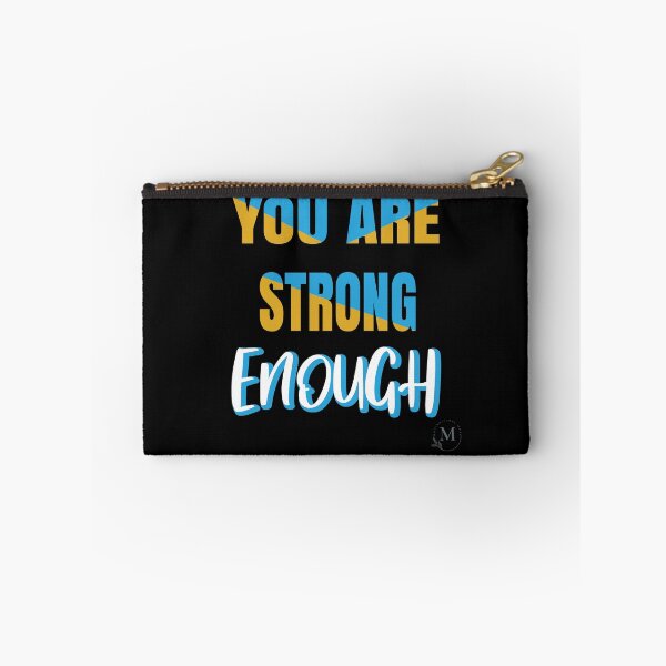 Item preview, You are strong enough uplifting quotes designed and sold by Motivational-m.