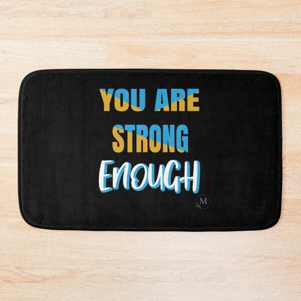 Item preview, You are strong enough uplifting quotes designed and sold by Motivational-m.