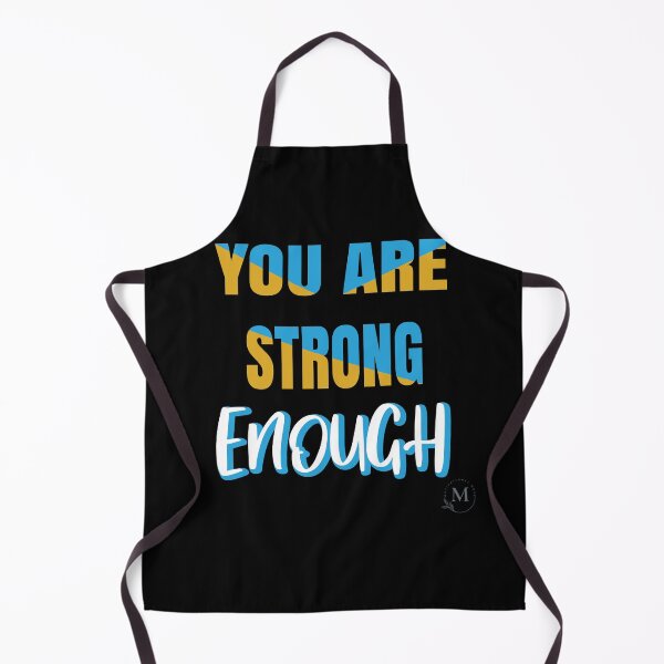 Item preview, You are strong enough uplifting quotes designed and sold by Motivational-m.