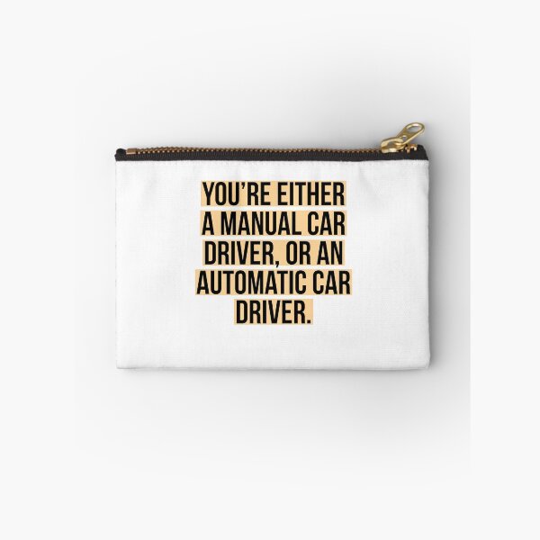 Item preview, Manual car driver, or an automatic car driver. designed and sold by Andrew Hopgood.