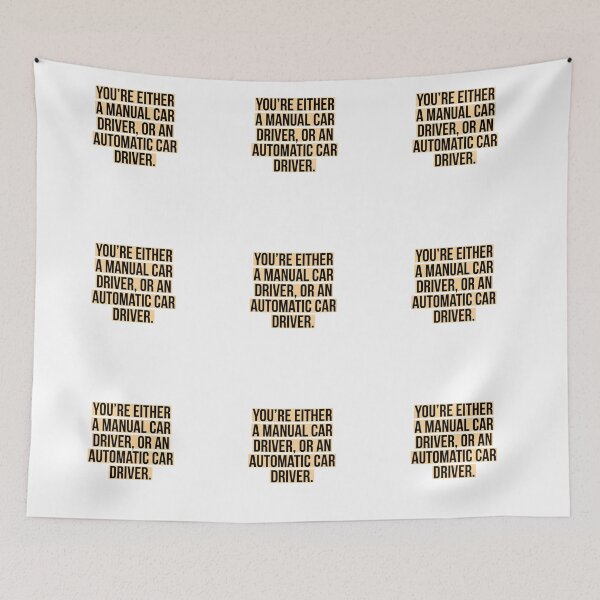 Item preview, Manual car driver, or an automatic car driver. designed and sold by Andrew Hopgood.