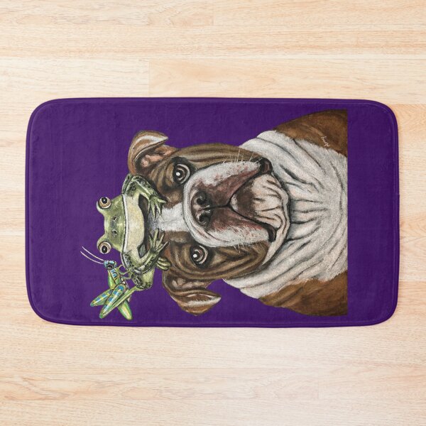 Item preview, Bulldog & Bullfrog designed and sold by GardenPartyArt.