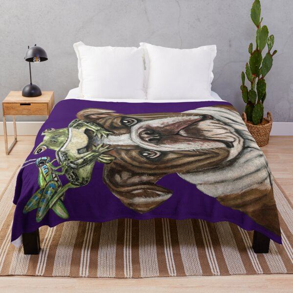 Item preview, Bulldog & Bullfrog designed and sold by GardenPartyArt.