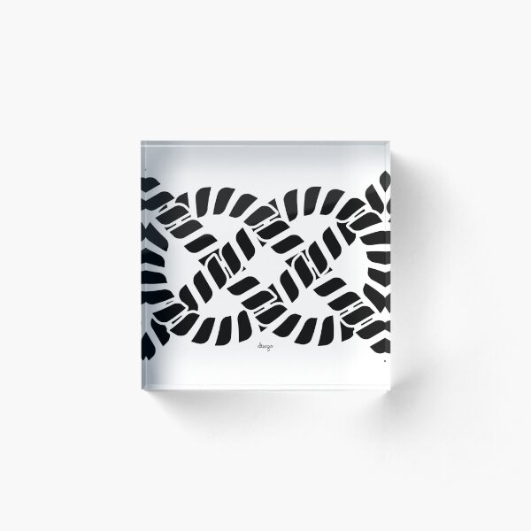KNOT design Acrylic Block