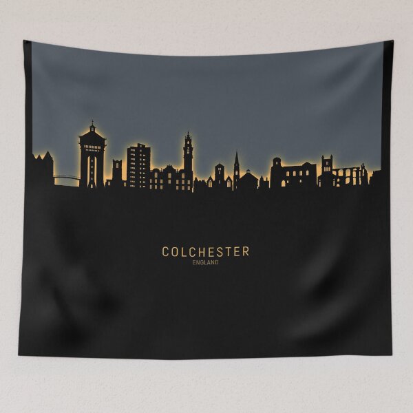 Item preview, Colchester England Skyline designed and sold by ArtPrints.