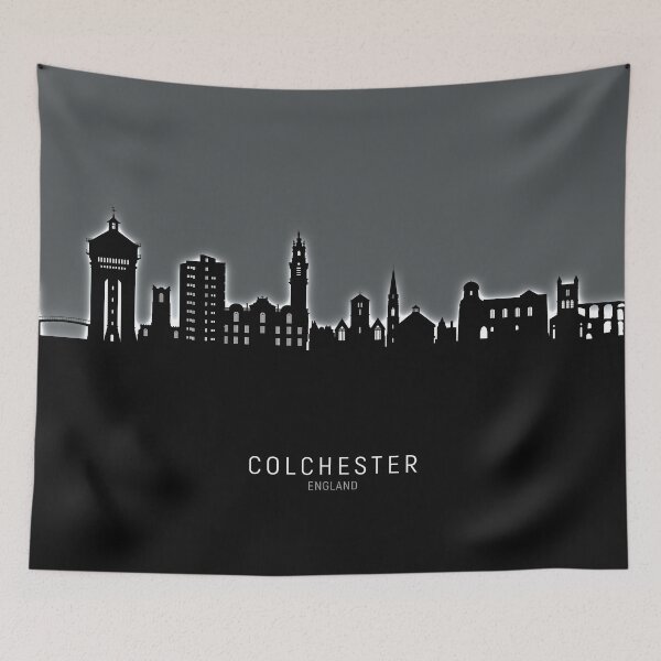 Item preview, Colchester England Skyline designed and sold by ArtPrints.