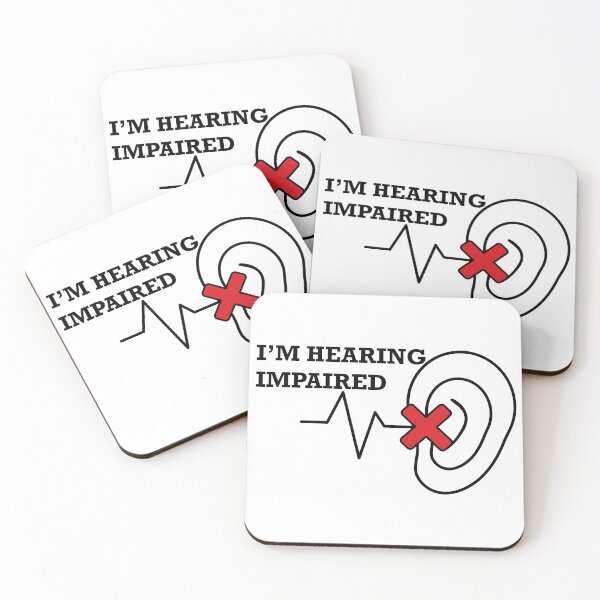 Item preview, I'm hearing impaired designed and sold by CHVRDesing.