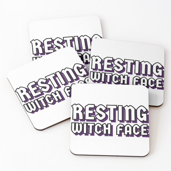 Item preview, Resting witch face designed and sold by LaaRose.