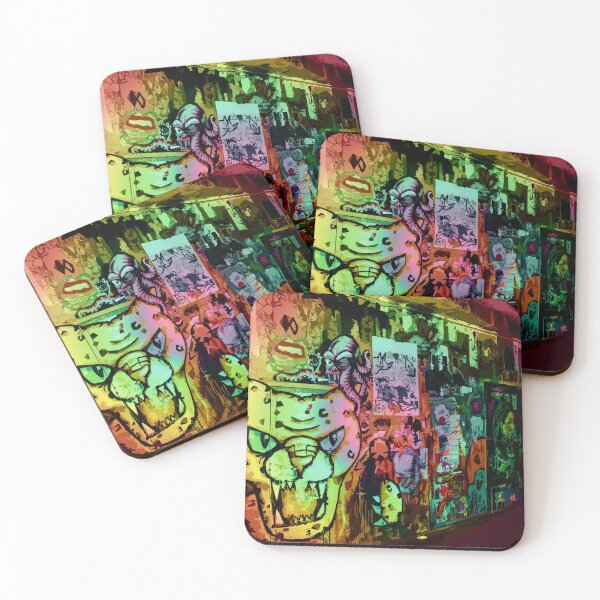 Item preview, Leopard & Octopus designed and sold by broodingnature.