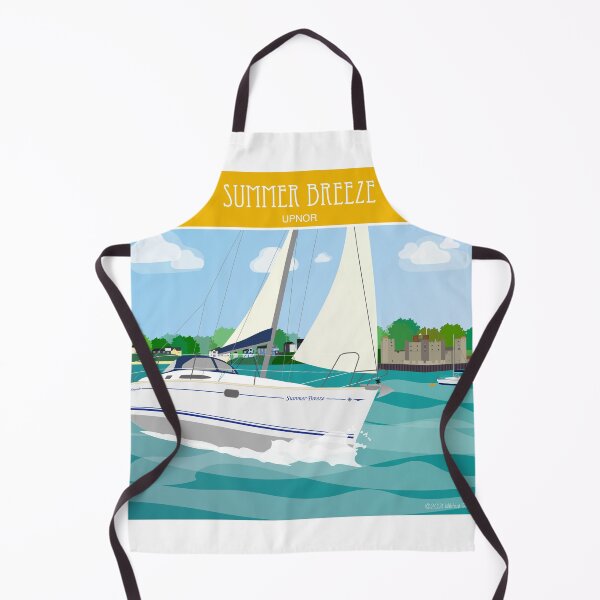 Item preview, Yacht sailing in Summer designed and sold by WildcatRiver.