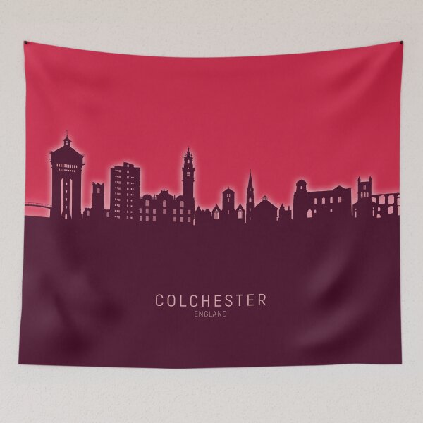 Item preview, Colchester England Skyline designed and sold by ArtPrints.