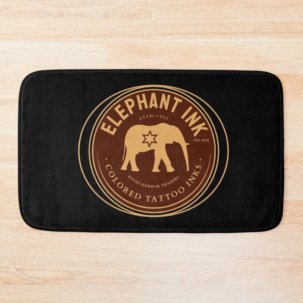 Item preview, ELEPHANT TATTOO INK advertisement designed and sold by ColdCityDesign.