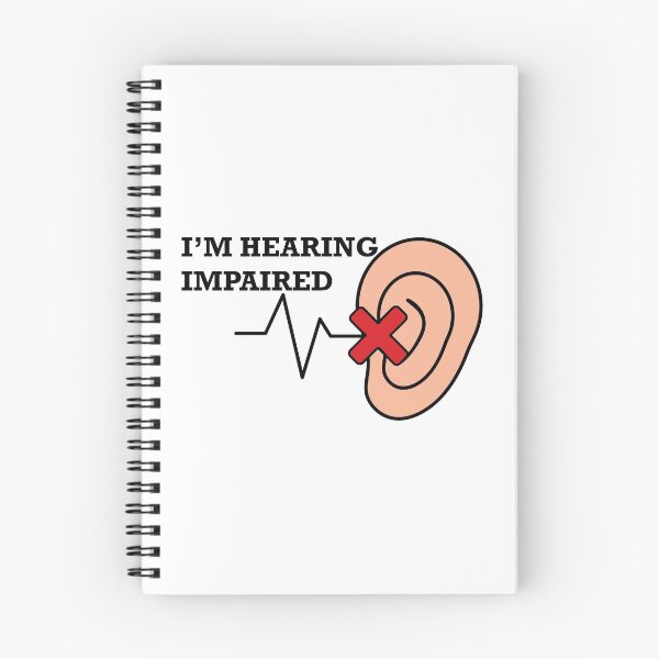 Item preview, I'm hearing impaired designed and sold by CHVRDesing.