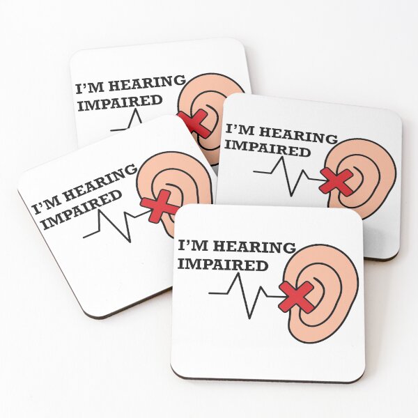 Item preview, I'm hearing impaired designed and sold by CHVRDesing.
