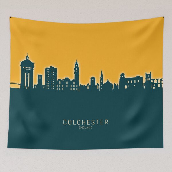 Item preview, Colchester England Skyline designed and sold by ArtPrints.