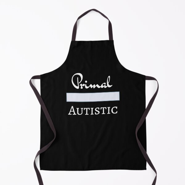 Item preview, Primal Autistic (Blue Bar, Black) designed and sold by GladBlackLamb.