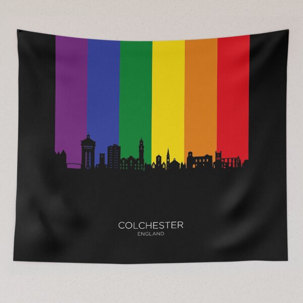Item preview, Colchester England Skyline designed and sold by ArtPrints.
