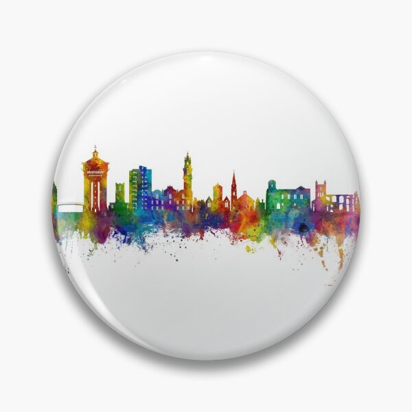 Item preview, Colchester England Skyline designed and sold by ArtPrints.