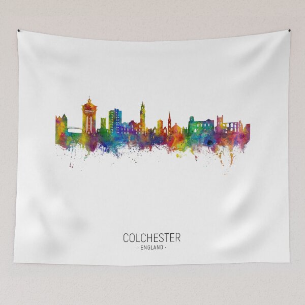 Item preview, Colchester England Skyline designed and sold by ArtPrints.
