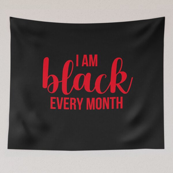 Item preview, I am Black Every Month - Greek Lifestyle Shop designed and sold by GLifestyle.