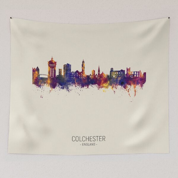 Item preview, Colchester England Skyline designed and sold by ArtPrints.