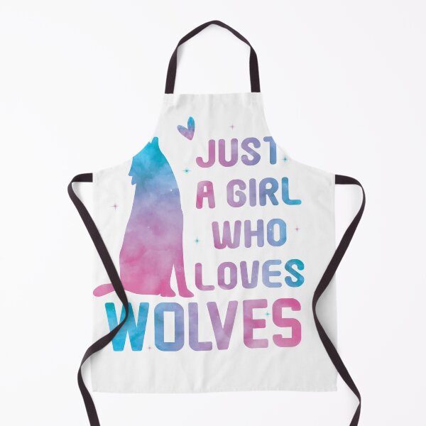 Item preview, Just a Girl Who Loves Wolves For Women T-Shirt designed and sold by bestdesigns2020.