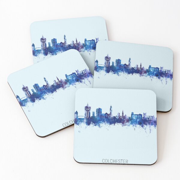 Item preview, Colchester England Skyline designed and sold by ArtPrints.