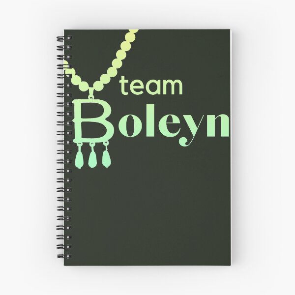 Item preview, Team Boleyn, Anne Boleyn, Six Wives necklace slogan in green designed and sold by chihuahuashower.