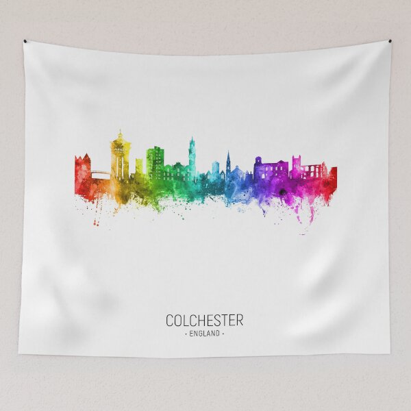 Item preview, Colchester England Skyline designed and sold by ArtPrints.