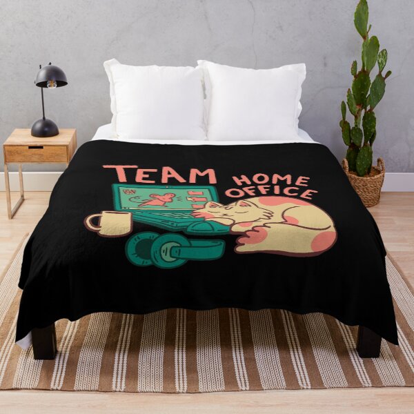 Item preview,  Team home office cat designed and sold by ElBeDesigns.