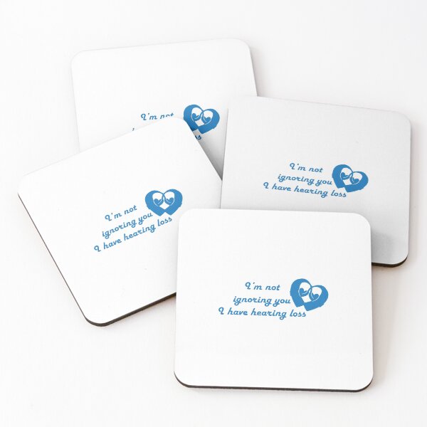 Item preview, I'm not ignoring you I have hearing loss blue in white designed and sold by CHVRDesing.