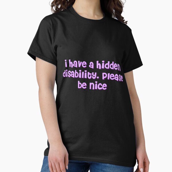 Item preview, hidden disability designed and sold by juliahel.