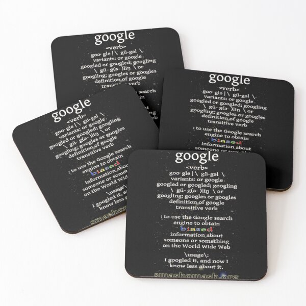 Item preview, Google Defined designed and sold by SNN, Least Busted Name in News.