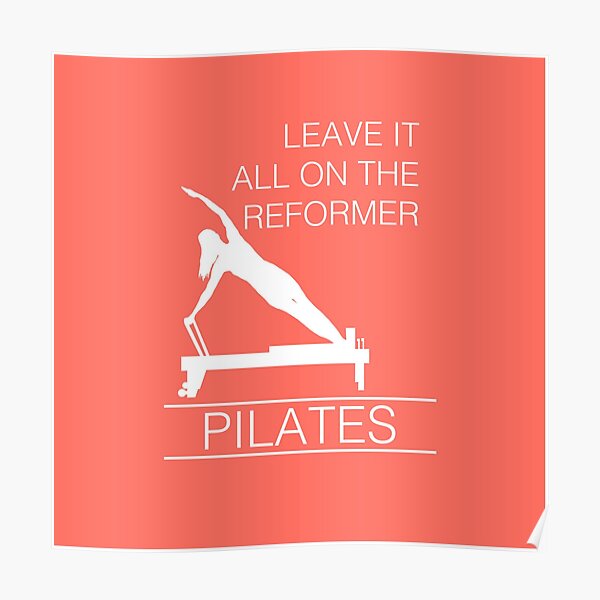Pilates Reformer Posters Redbubble