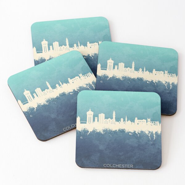 Item preview, Colchester England Skyline designed and sold by ArtPrints.