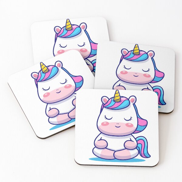Item preview, wonderful gift Valentine's Day wife or mom cute unicorn taking yoga designed and sold by LABIBK.
