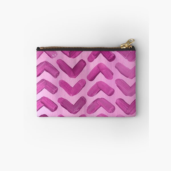 Item preview, Lavender Purple Chevron  Pattern  Acrylic  Painting  designed and sold by SamMadeGoodies.