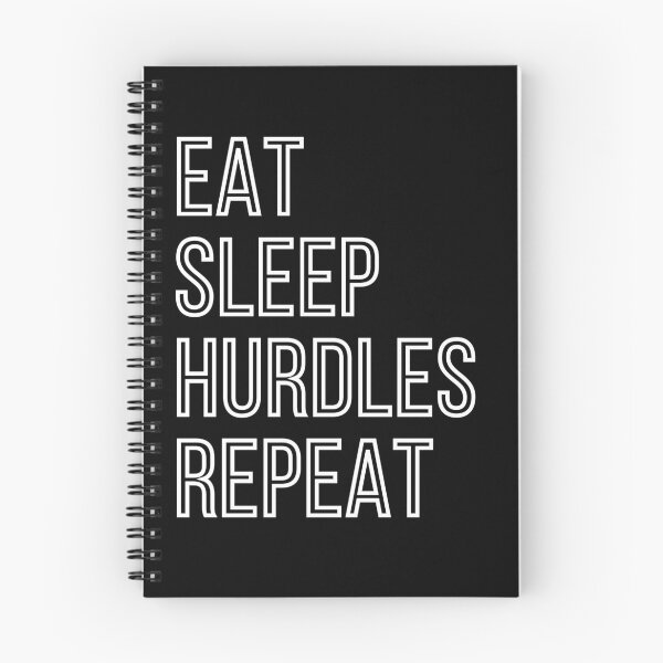 Item preview, Eat. Sleep. Hurdles. Repeat.  designed and sold by MargheritaLidia.