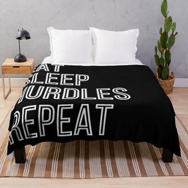 Item preview, Eat. Sleep. Hurdles. Repeat.  designed and sold by MargheritaLidia.