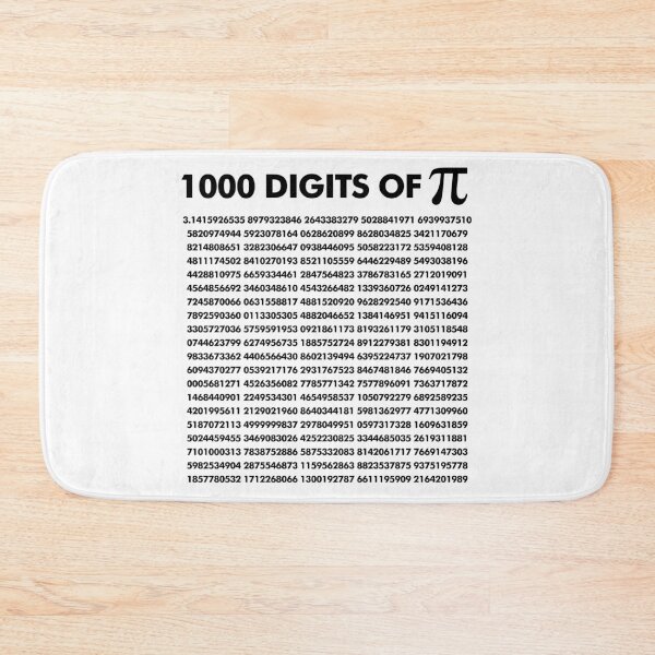 Item preview, 1000 Digits of Pi designed and sold by CHday.