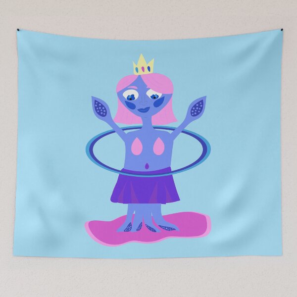 Item preview, Cute colorful alien designed and sold by Gabrielle Freitas.