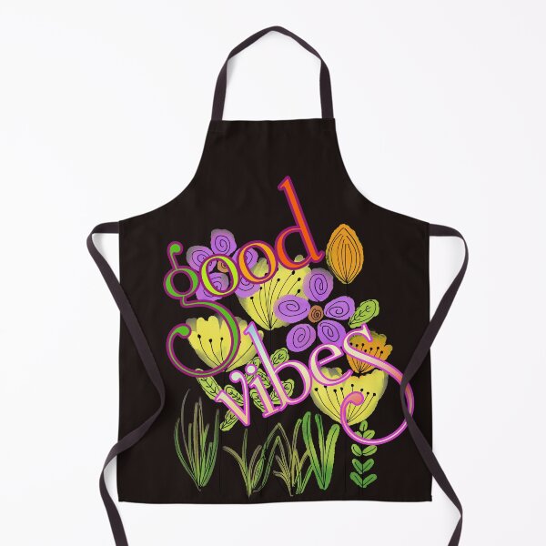 Item preview, Good Vibes Floral  designed and sold by CaribTees.