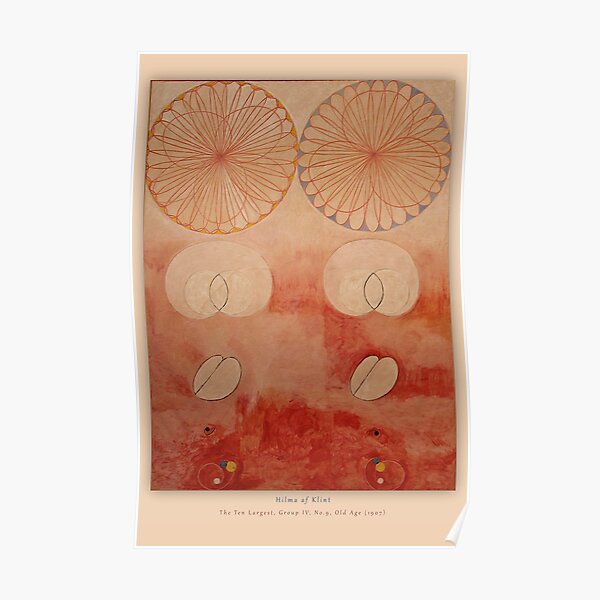 High Res Hilma af Klint Old Age No.9 1907 Poster