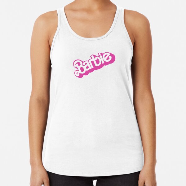 barbie white tank top