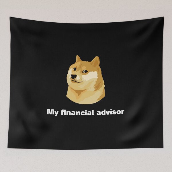 Item preview, My Financial Advisor Doge designed and sold by lamweixing.