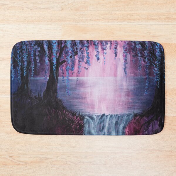 Item preview, Weeping Willow Lake, Abstract Landscapes with Willow Trees and a Lake designed and sold by PrettyLittlePic.