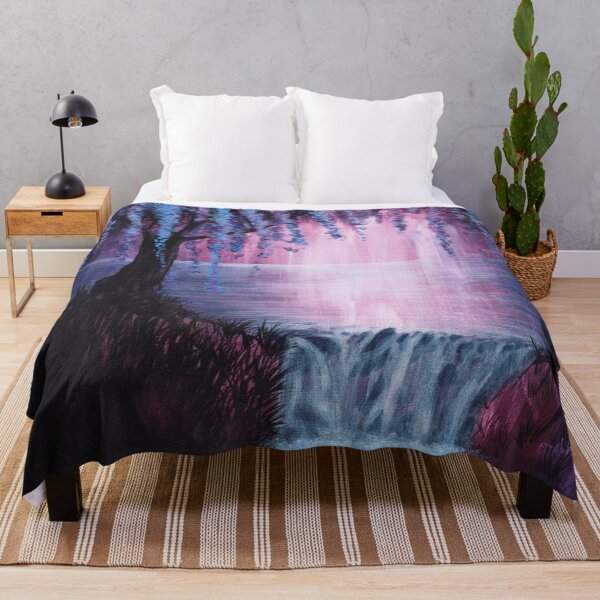 Item preview, Weeping Willow Lake, Abstract Landscapes with Willow Trees and a Lake designed and sold by PrettyLittlePic.