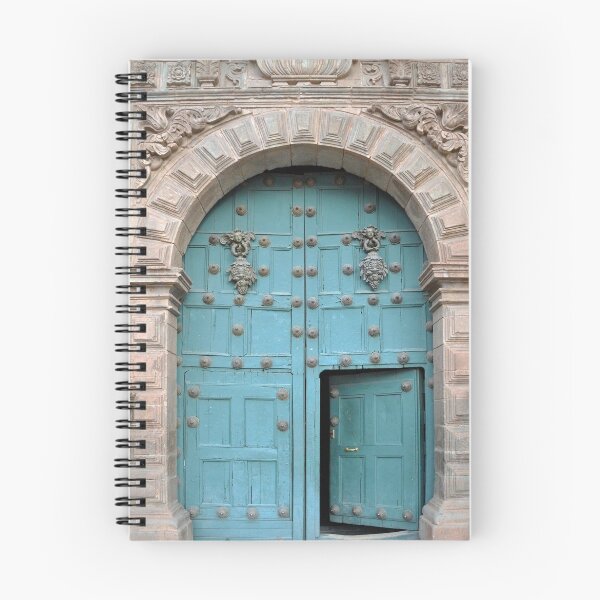 Item preview, Turquoise Cusco, Peru, Church Door designed and sold by Catherine Sherman.